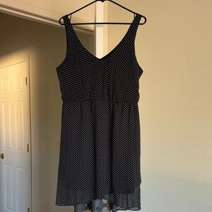 Smart Set Black and White Patterned Blouse